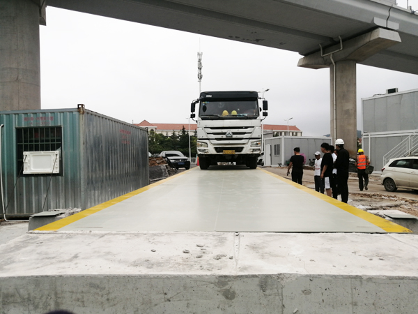 中建聯(lián)合城陽(yáng)工地?cái)?shù)字汽車(chē)衡